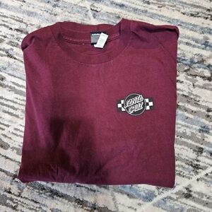 Mens Long Sleeve Santa Cruz Shirt